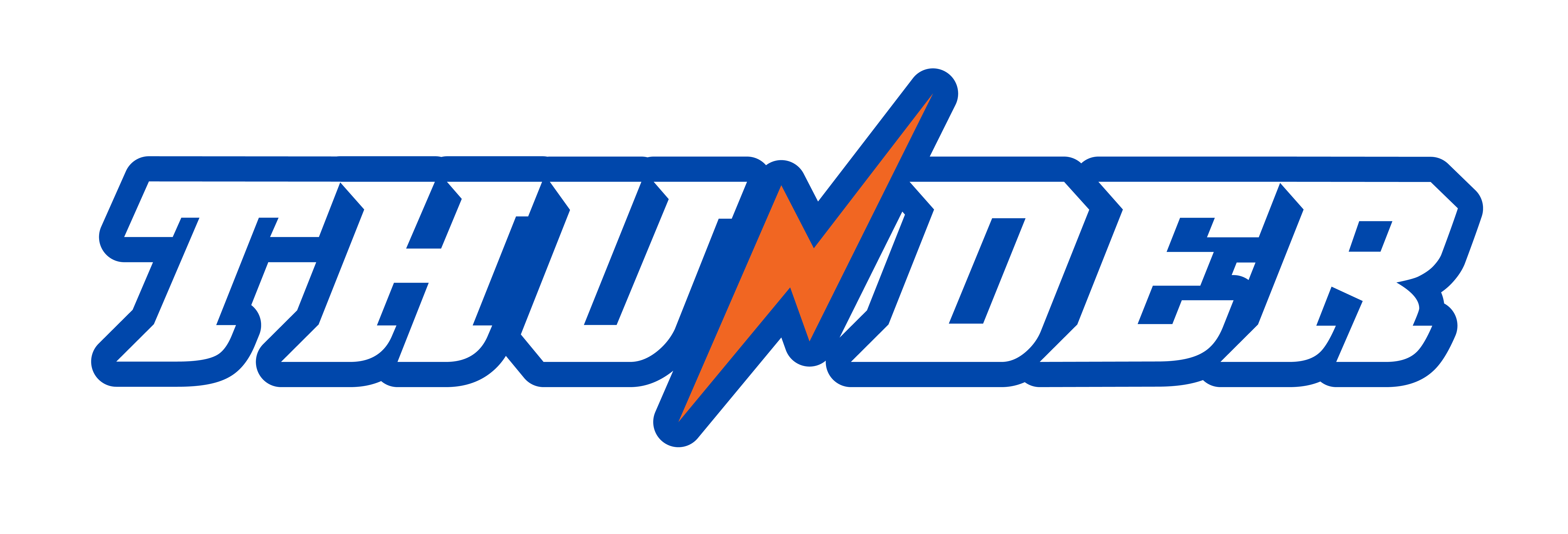 Thunder Lacrosse logo (Primary)